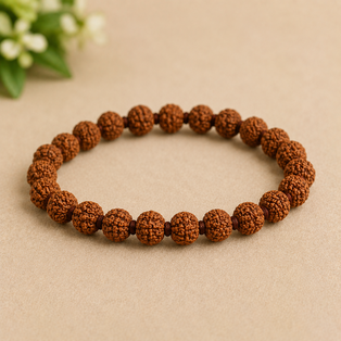 Rudraksha Wrist Mala (27 beads)